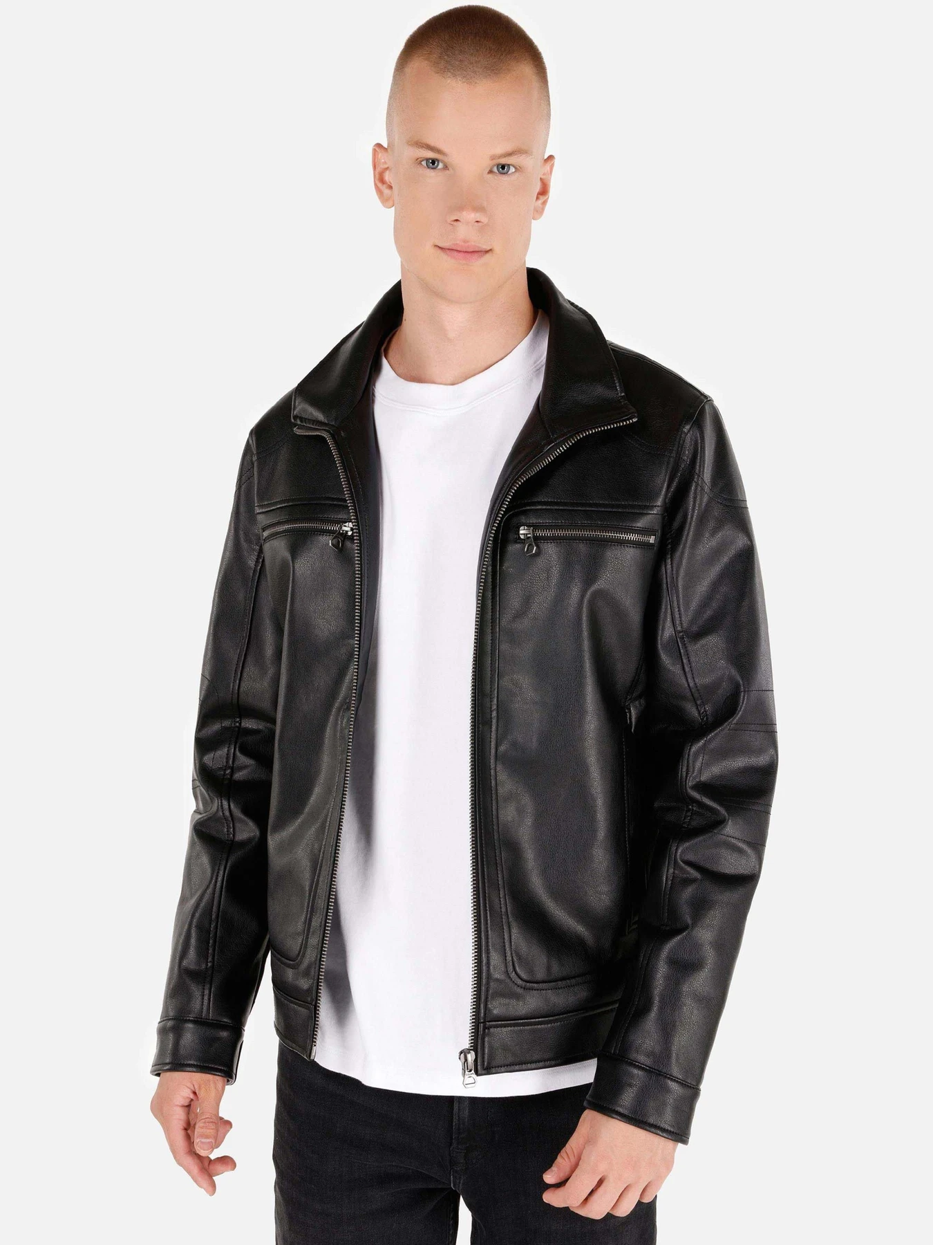 Куртки и дубленки Colin’s модель CL1071012_Q1.V1_BLK Фото