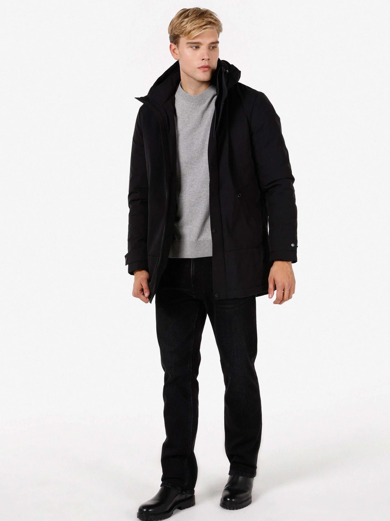 Куртки и дубленки Colin’s модель CL1071216_Q1.V1_BLK Фото