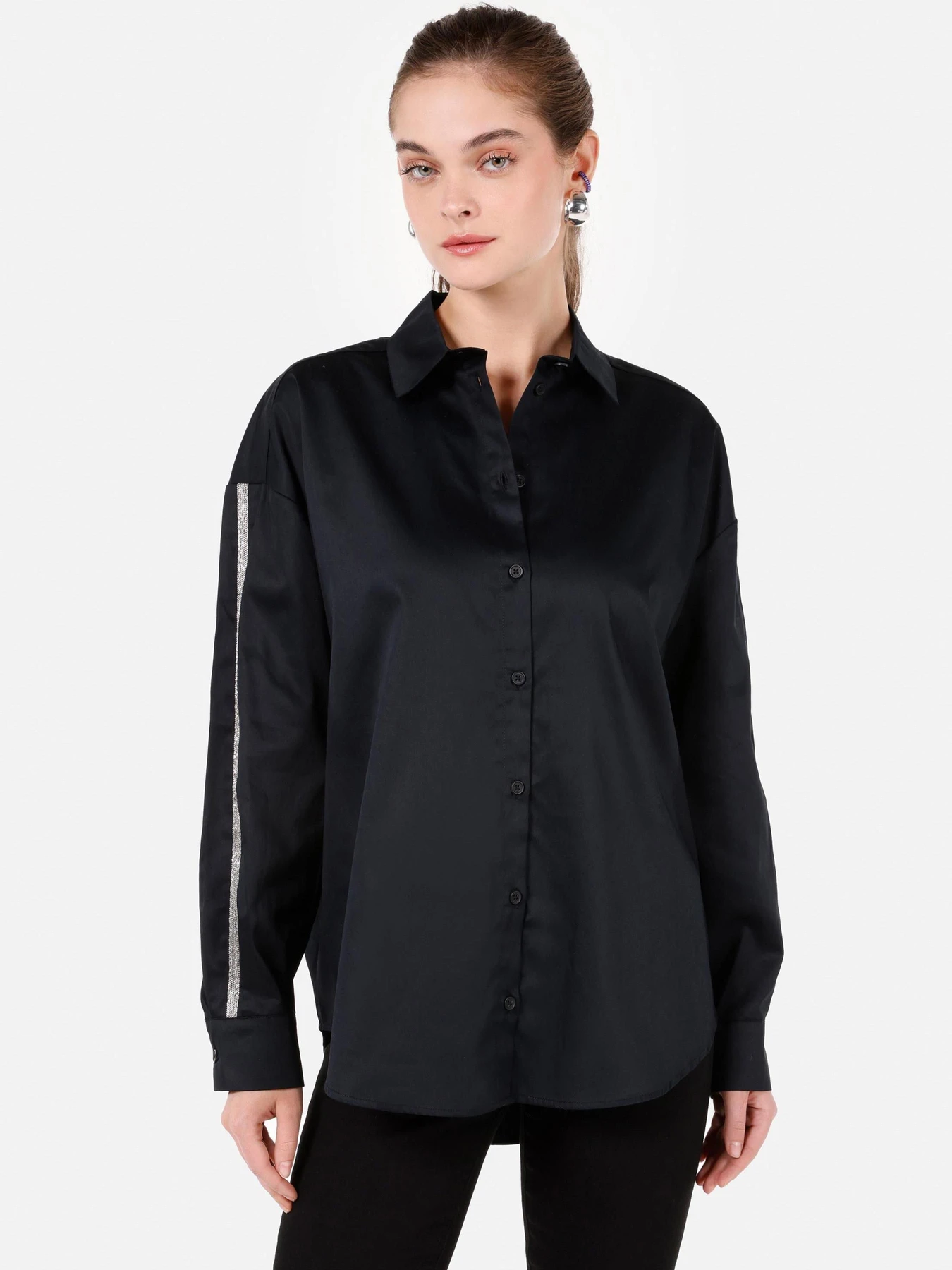 Сорочки Colin’s модель CL1071328_Q1.V1_BLK Фото