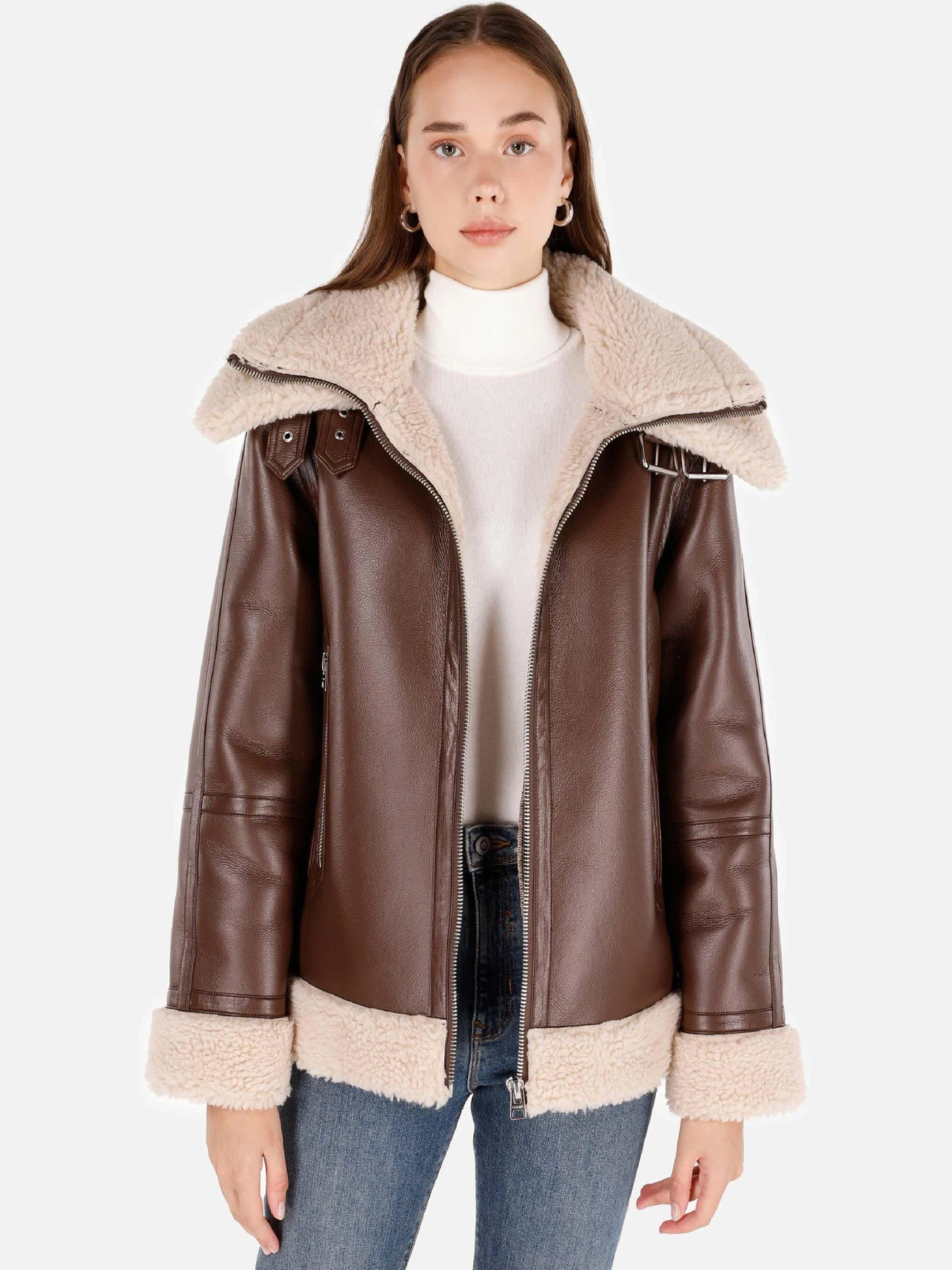 Куртки и дубленки Colin’s модель CL1070354_Q1.V1_BRW Фото