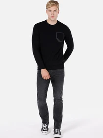 Худи и свитшоты Colin’s модель CL1072468_Q1.V1_BLK Фото