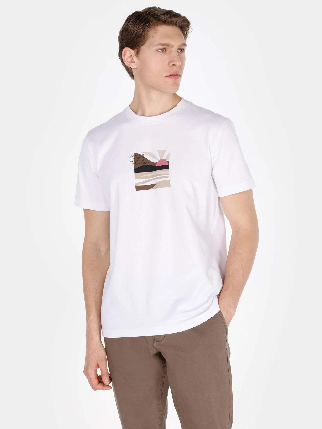 Футболки и поло Colin’s модель CL1072847_Q1.V1_WHT Фото