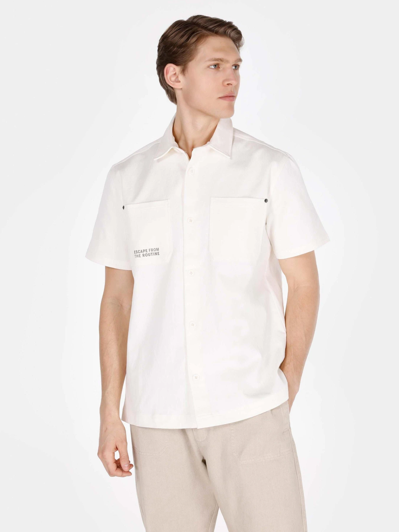 Рубашки Colin’s модель CL1073361_Q1.V1_WHT Фото
