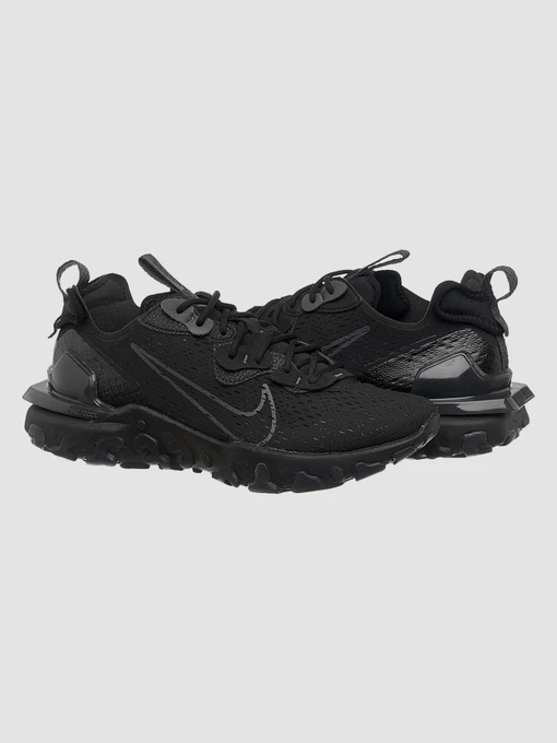 Чоловічі Кросівки повсякденні NIKE Nike React Vision Black фото 2
