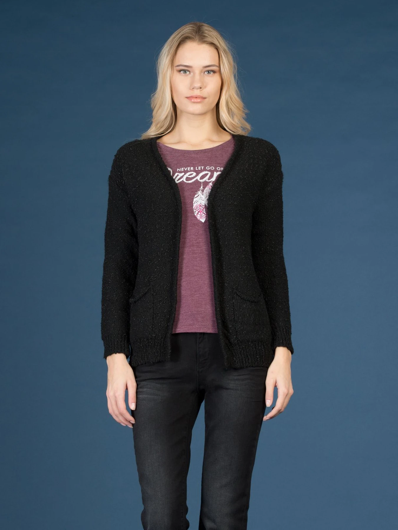 Худи и свитшоты Colin’s модель CL1023719_q1.v1_BLK Фото