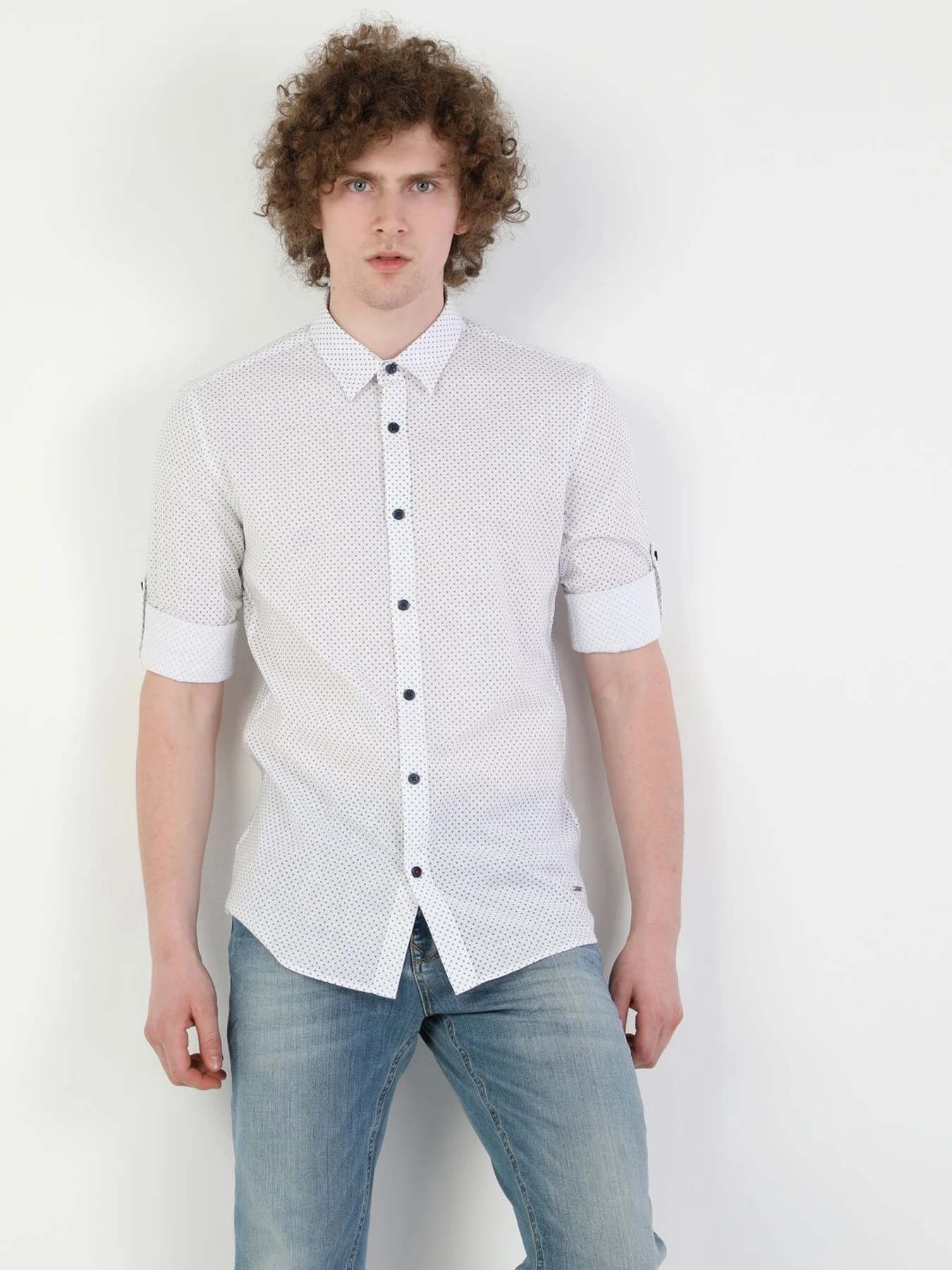 Рубашки Colin’s модель CL1049276_Q1.V1_WHT Фото