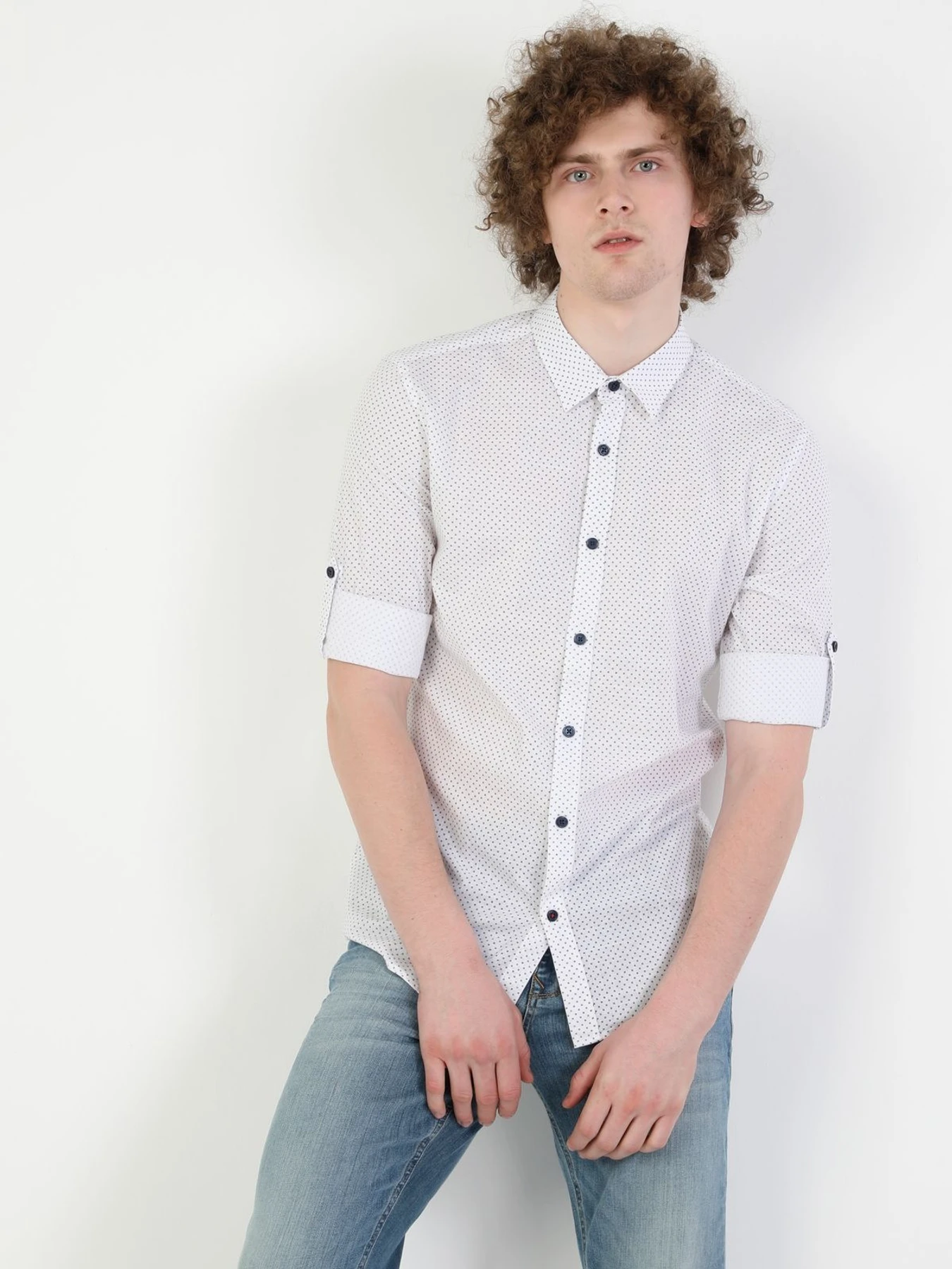 Рубашки Colin’s модель CL1049276_Q1.V1_WHT Фото