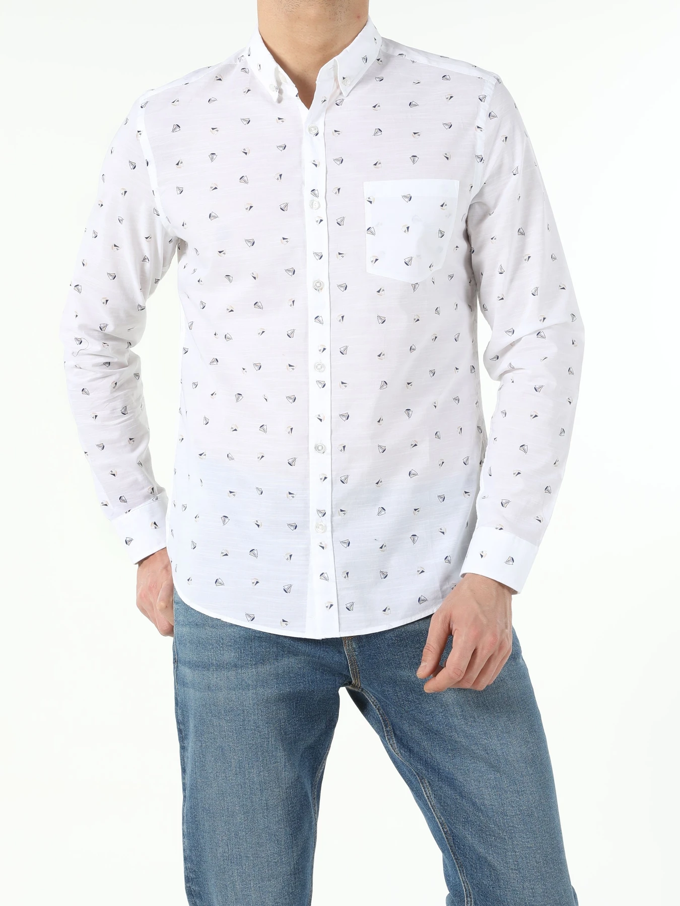 Сорочки Colin’s модель CL1054250_Q1.V1_WHT Фото