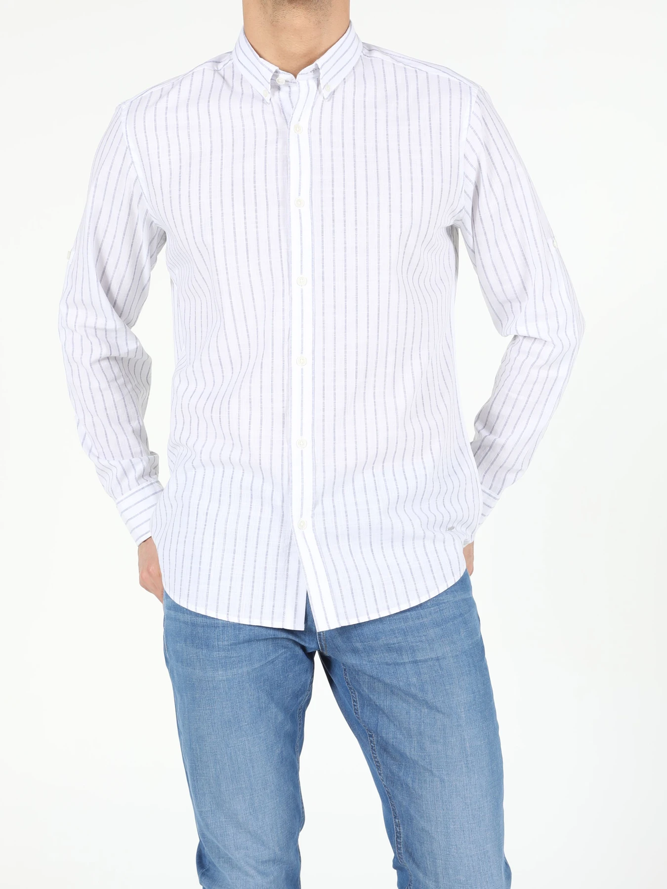 Рубашки Colin’s модель CL1054061_Q1.V1_WHT Фото