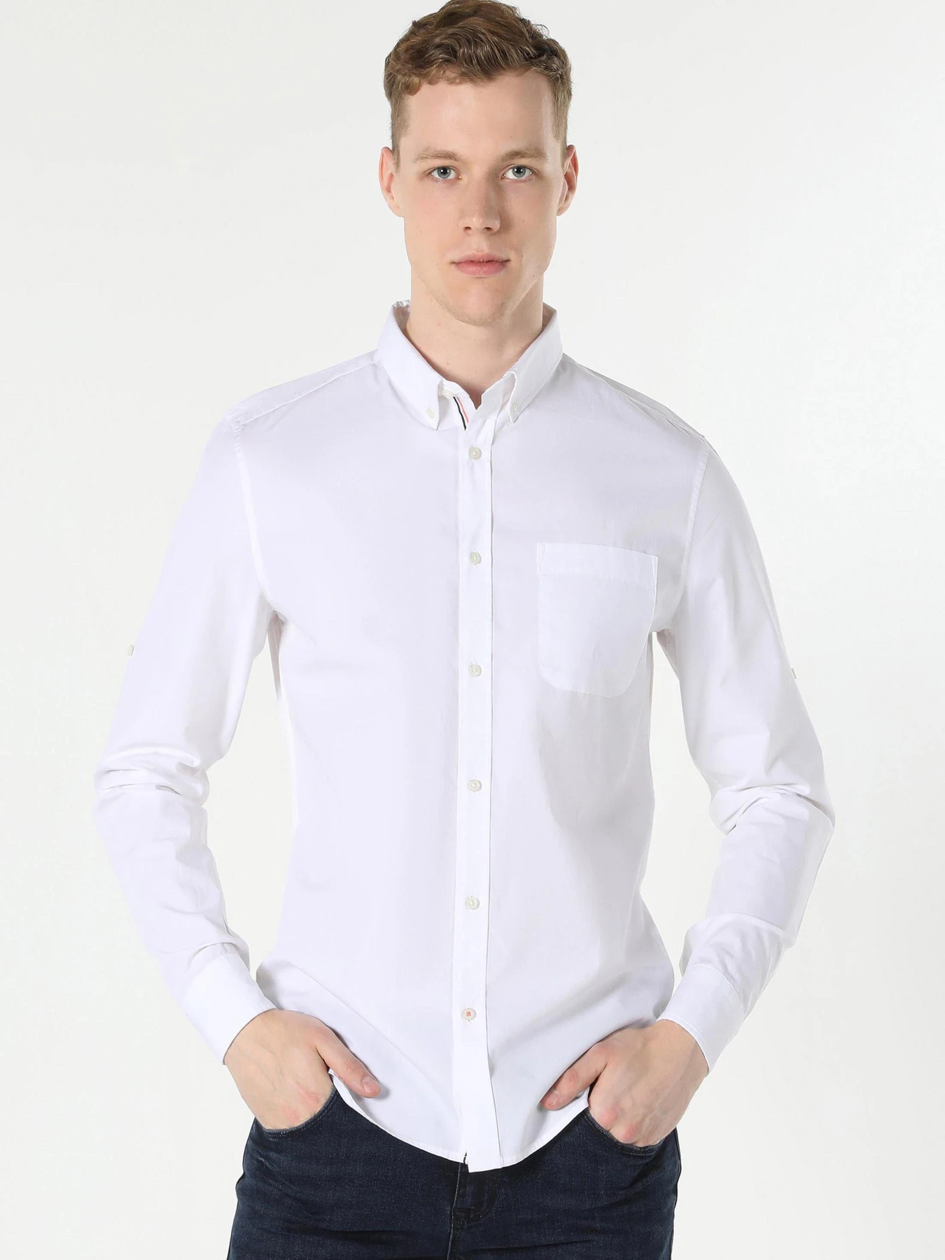 Рубашки Colin’s модель CL1053799_Q1.V1_WHT Фото