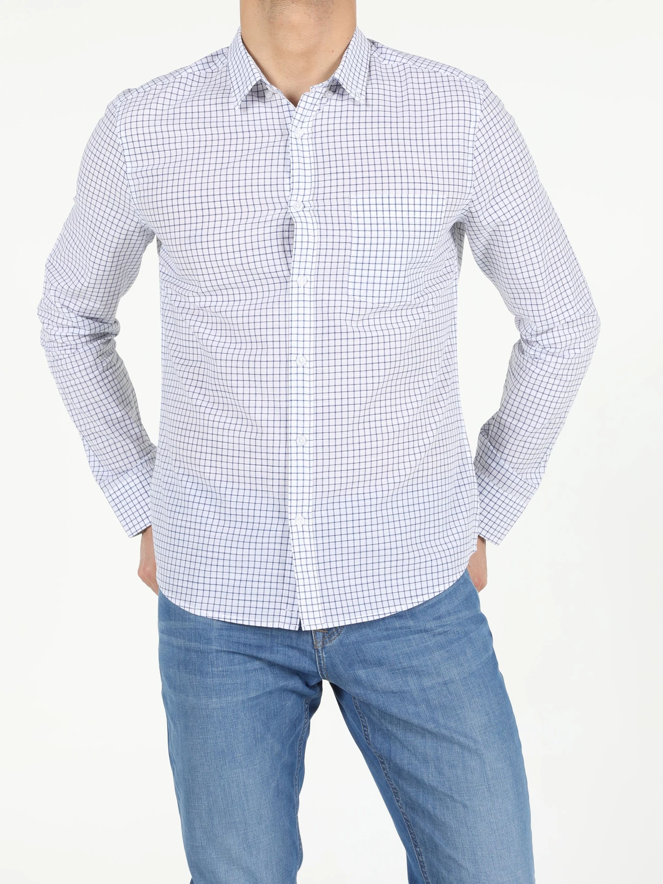 Сорочки Colin’s модель CL1053803_Q1.V1_WHT Фото