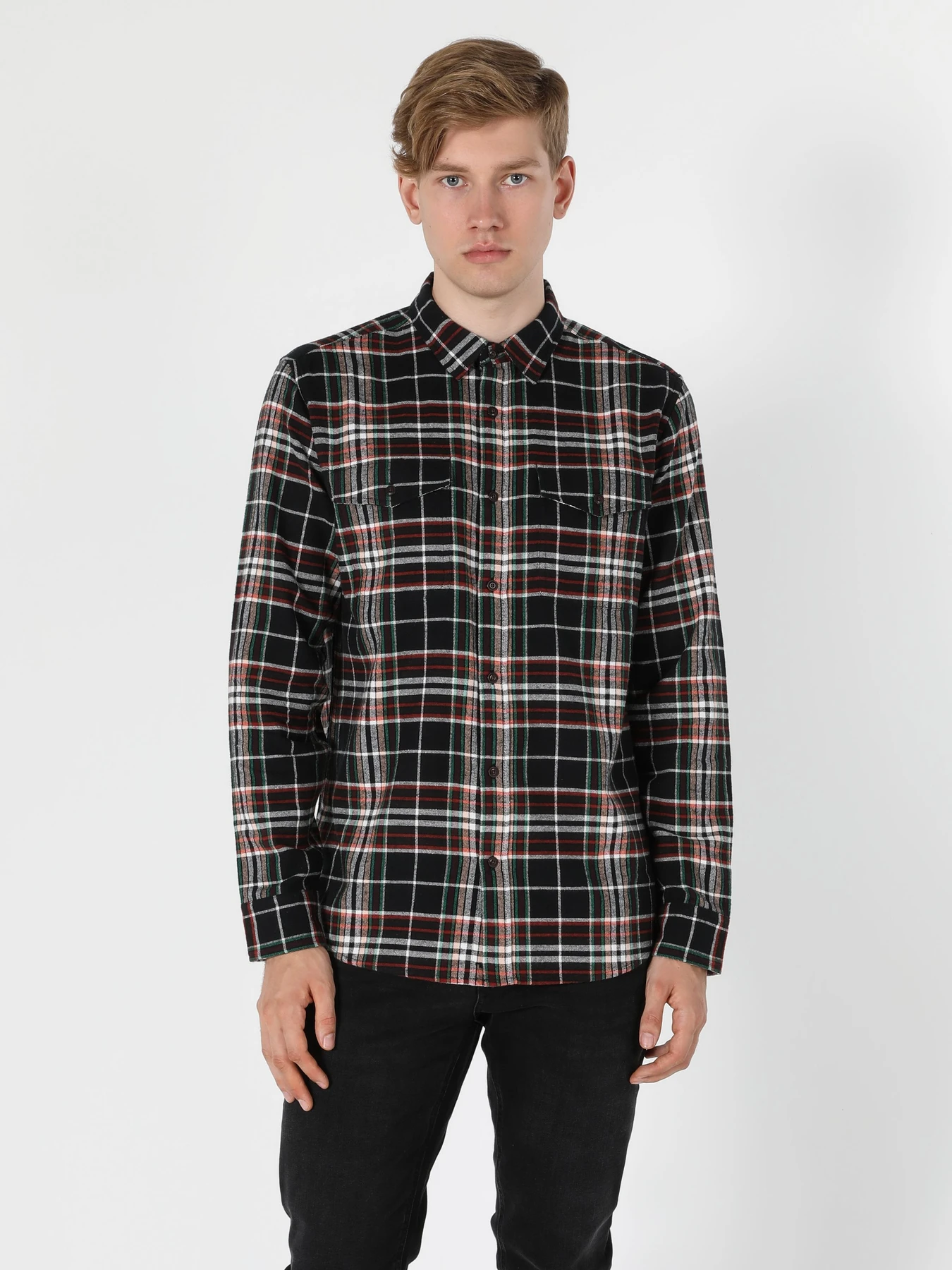 Сорочки Colin’s модель CL1055940_Q1.V1_BLK Фото