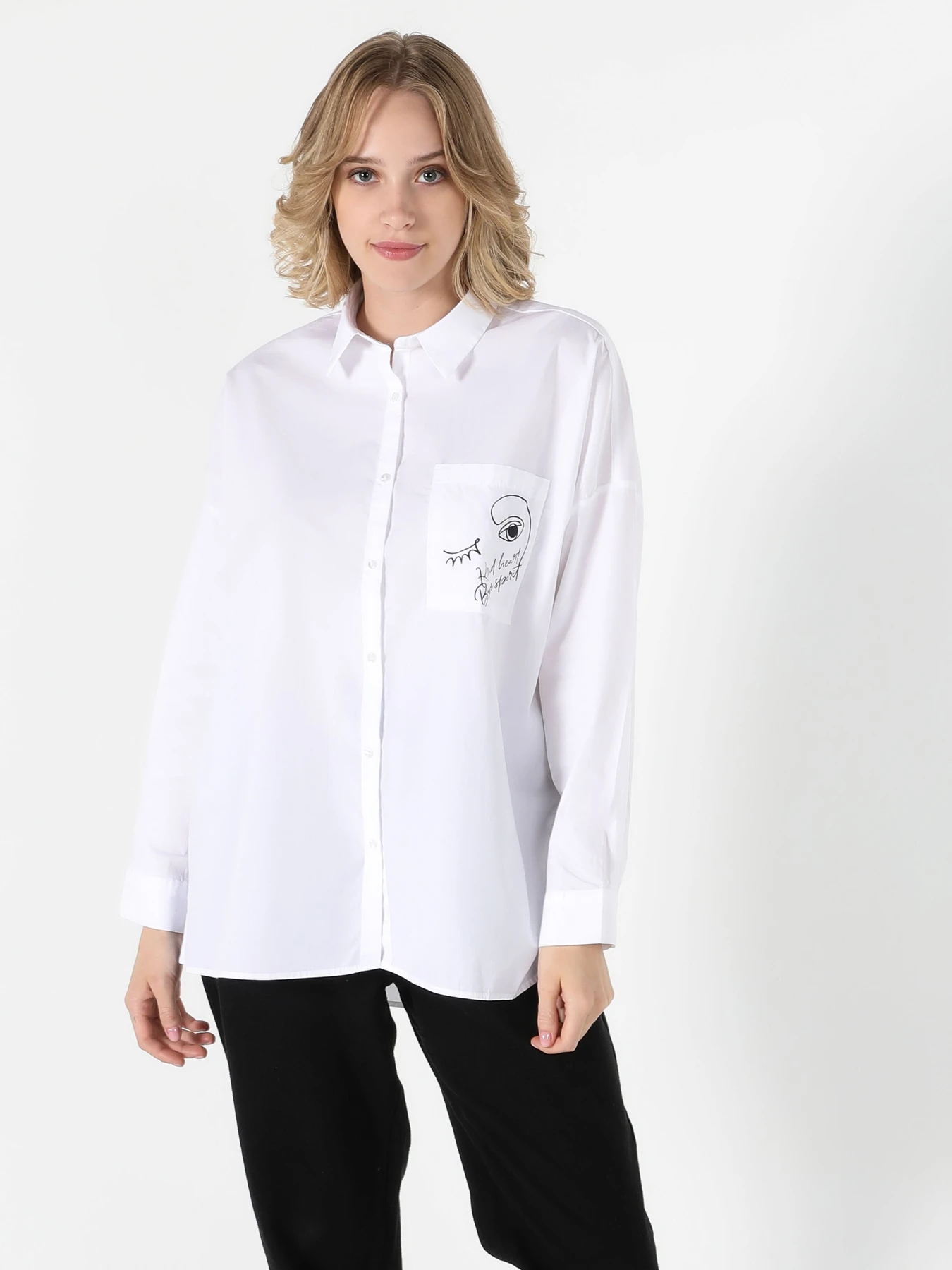 Сорочки Colin’s модель CL1055830_Q1.V1_WHT Фото