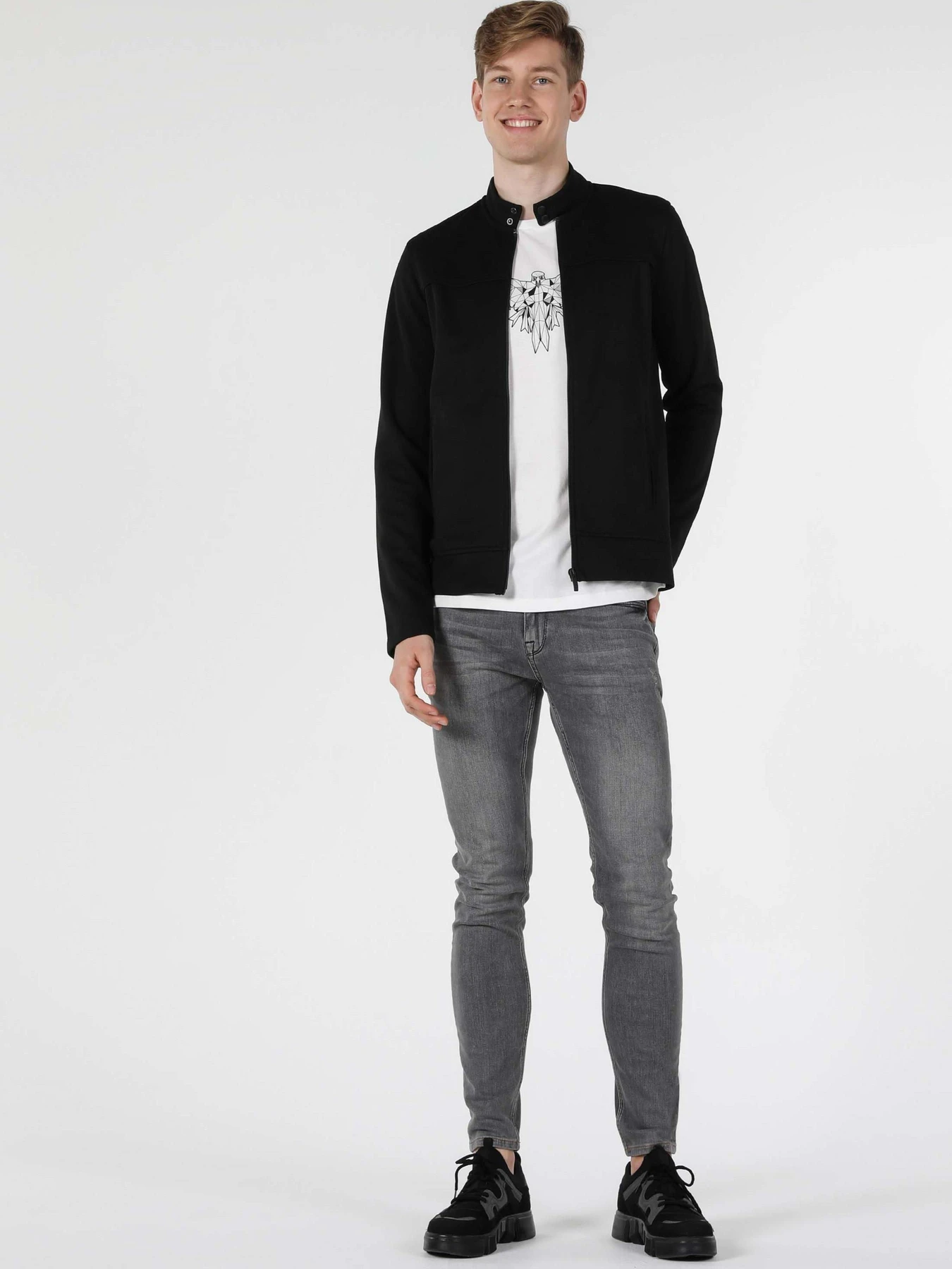 Куртки и дубленки Colin’s модель CL1057194_Q1.V1_BLK Фото