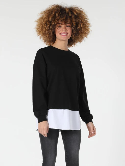 Худи и свитшоты Colin’s модель CL1057368_Q1.V1_BLK Фото