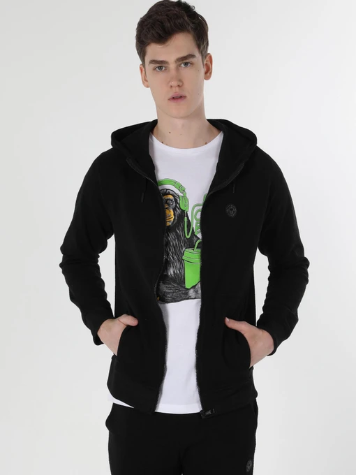 Худі та світшоти Colin’s модель CL1056951_Q1.V1_BLK Фото