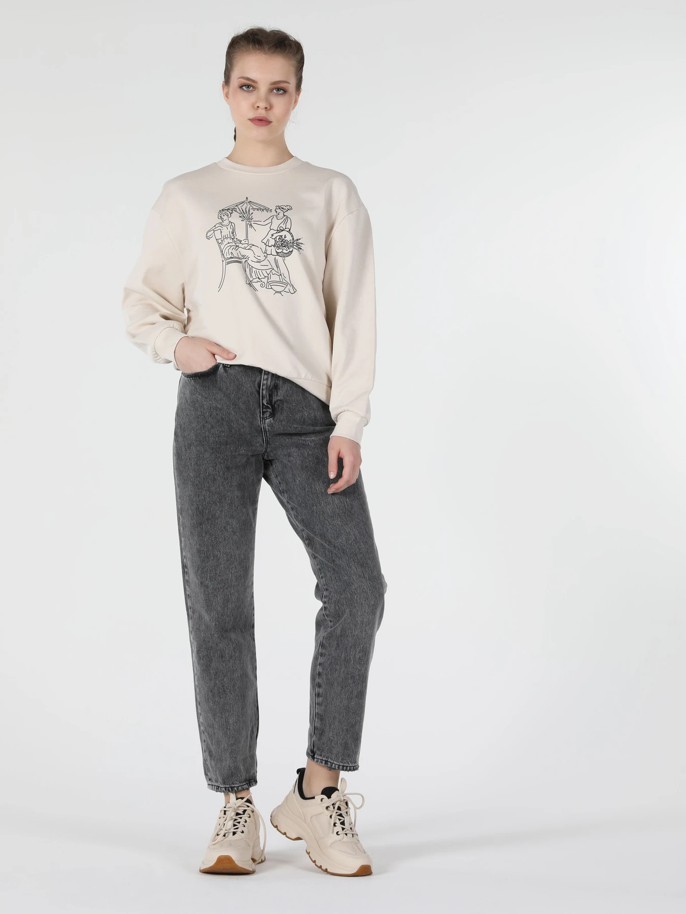 Худи и свитшоты Colin’s модель CL1057234_Q1.V1_ECR Фото