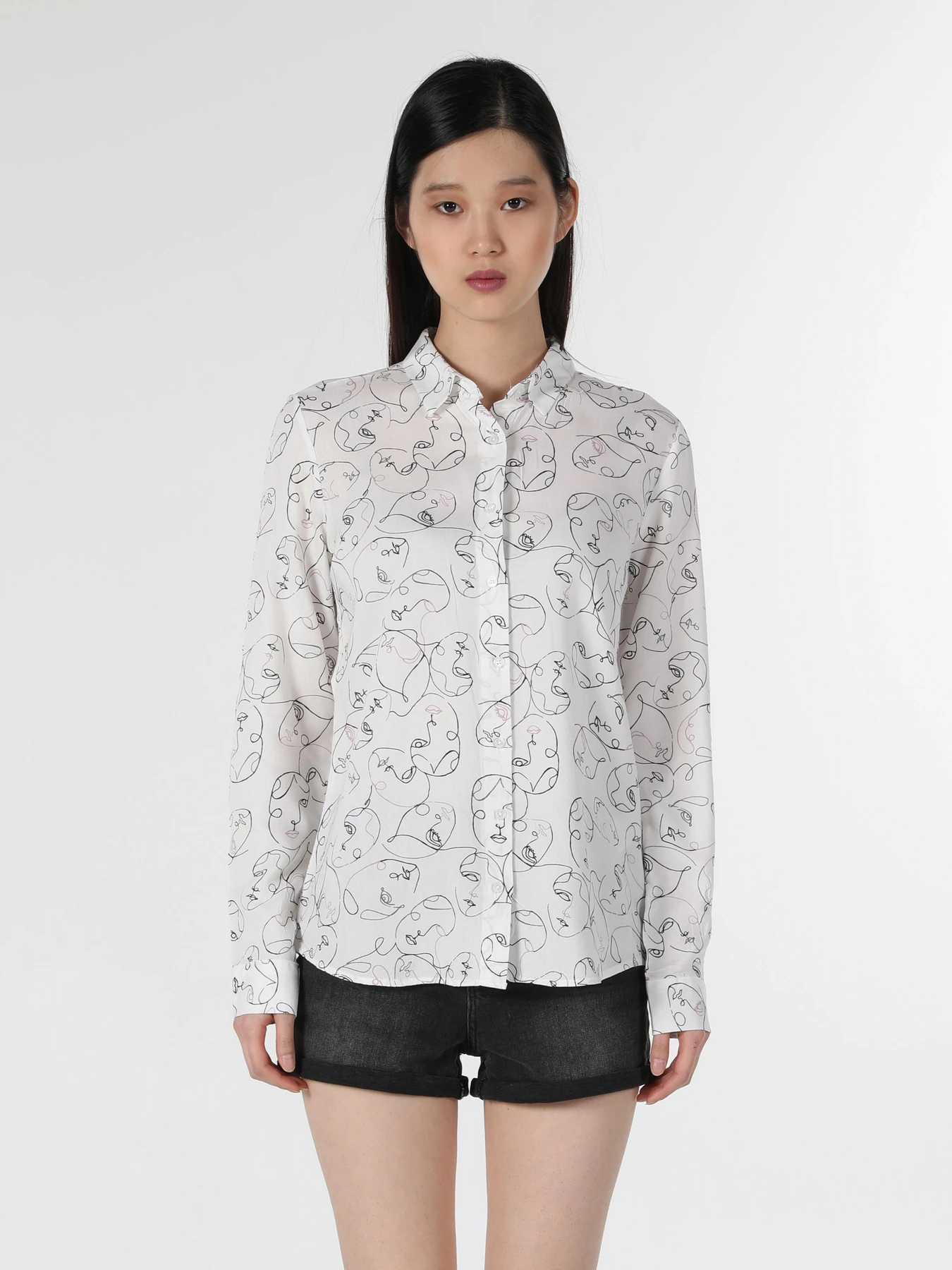 Сорочки Colin’s модель CL1057281_Q1.V1_WHT Фото