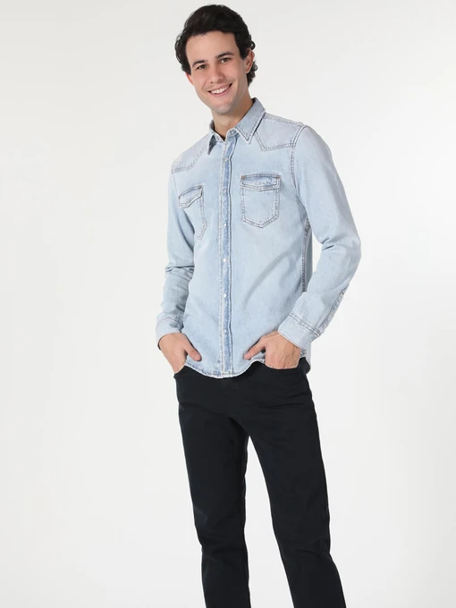 Рубашки Colin’s модель CL1058521_Q1.V1_DN41895 Фото