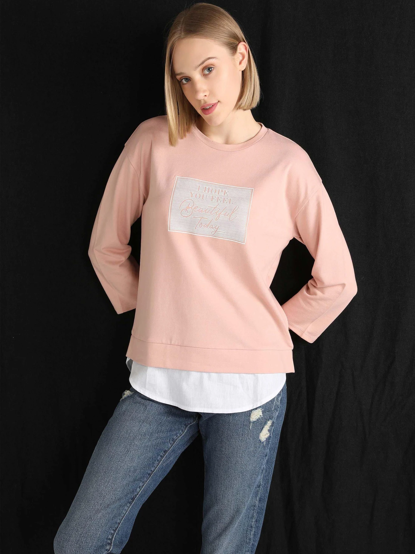 Худи и свитшоты Colin’s модель CL1060352_Q1.V1_PLI Фото