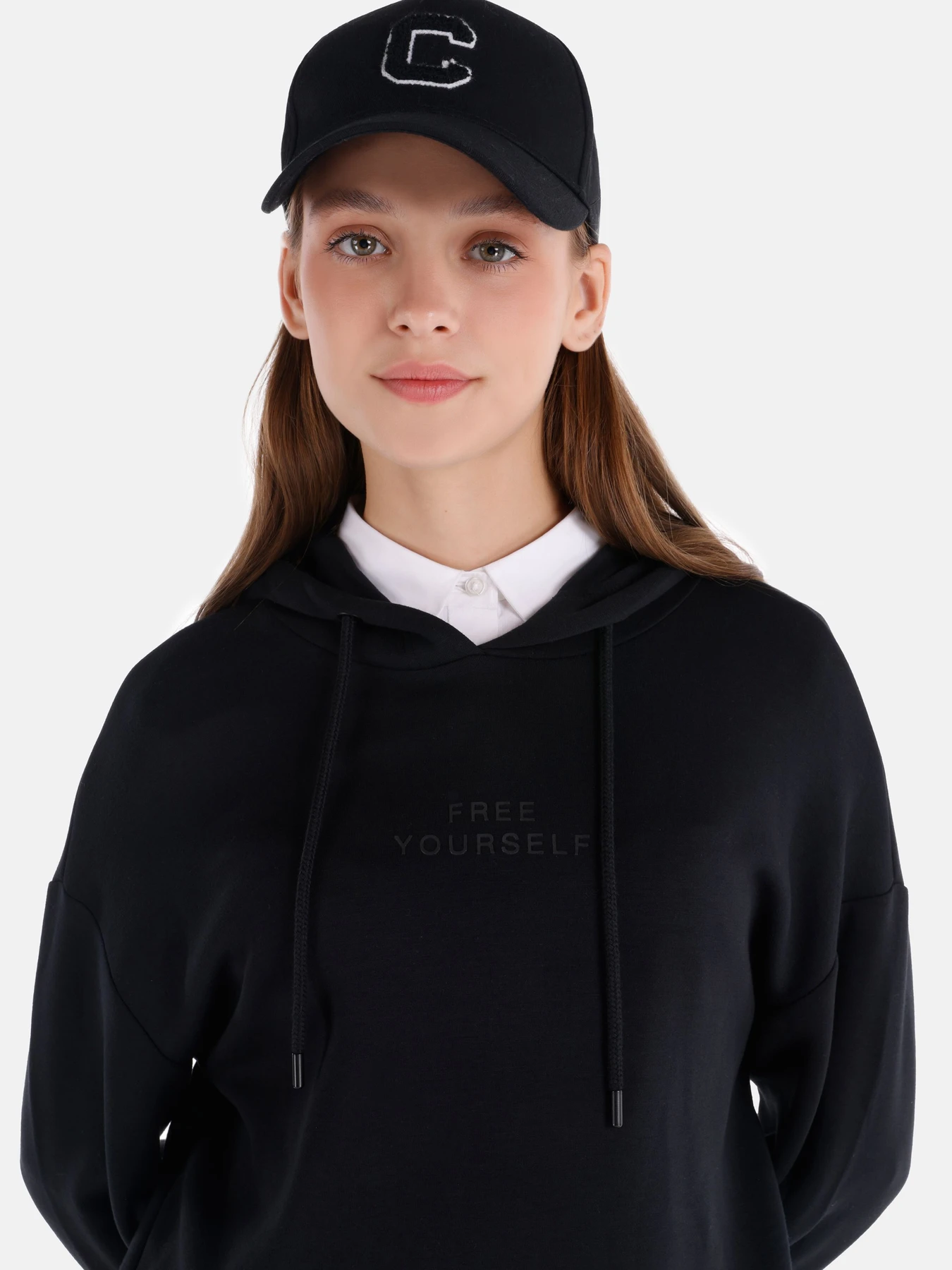 Худи и свитшоты Colin’s модель CL1065886_Q1.V1_BLK Фото