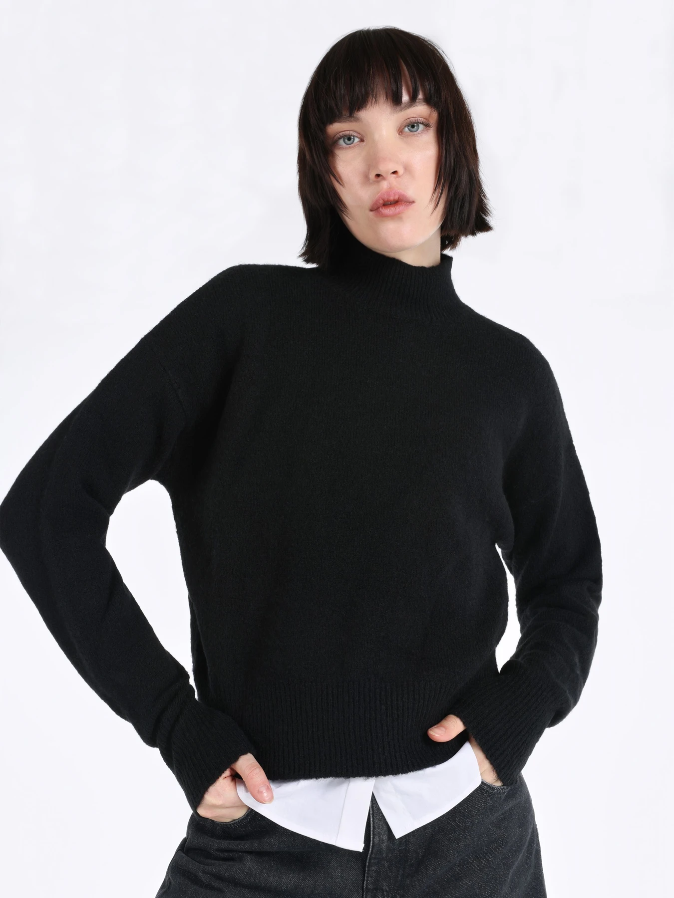 Худи и свитшоты Colin’s модель CL1065641_Q1.V1_BLK Фото