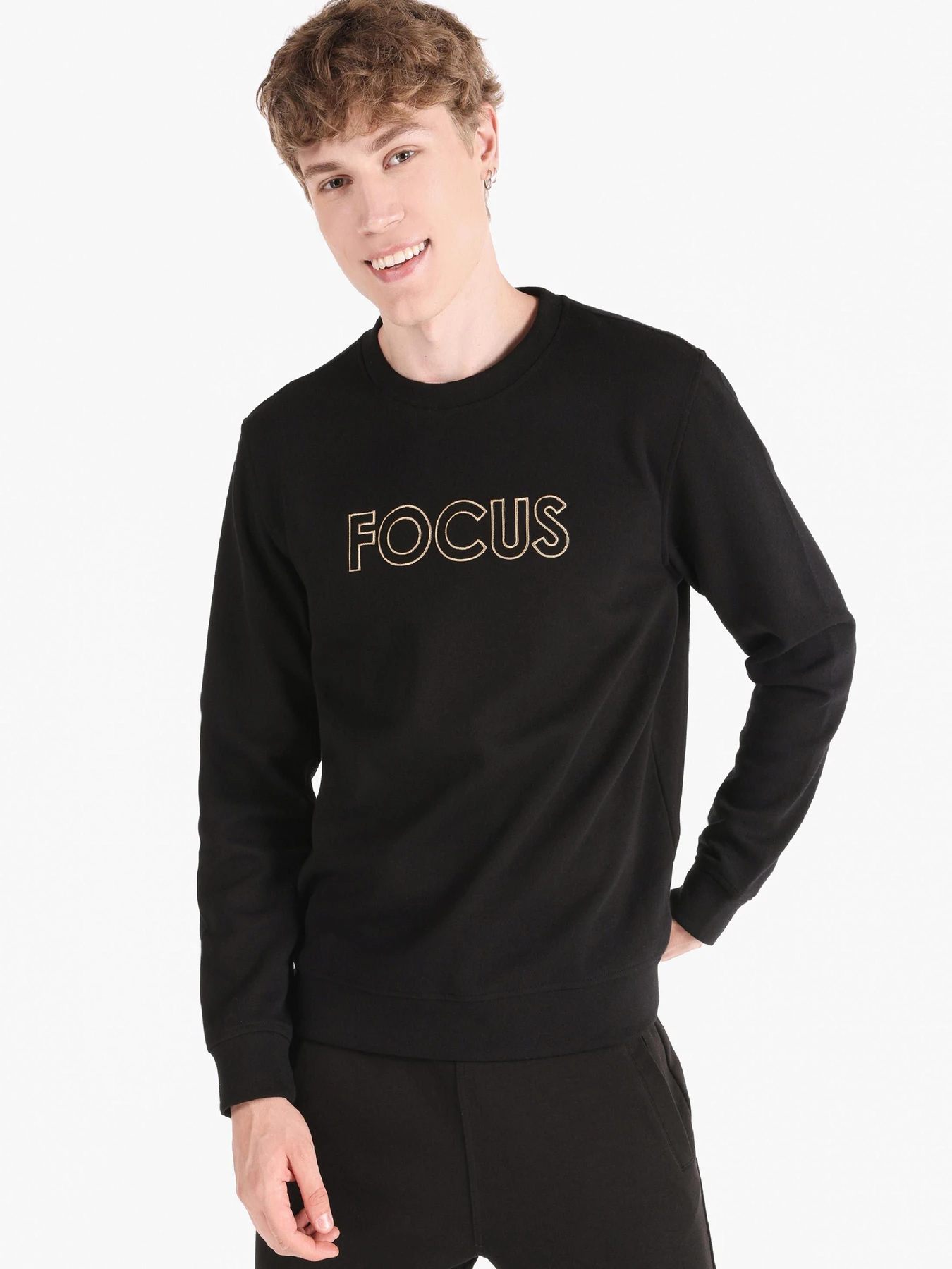 Худи и свитшоты Colin’s модель CL1065035_Q1.V1_BLK Фото