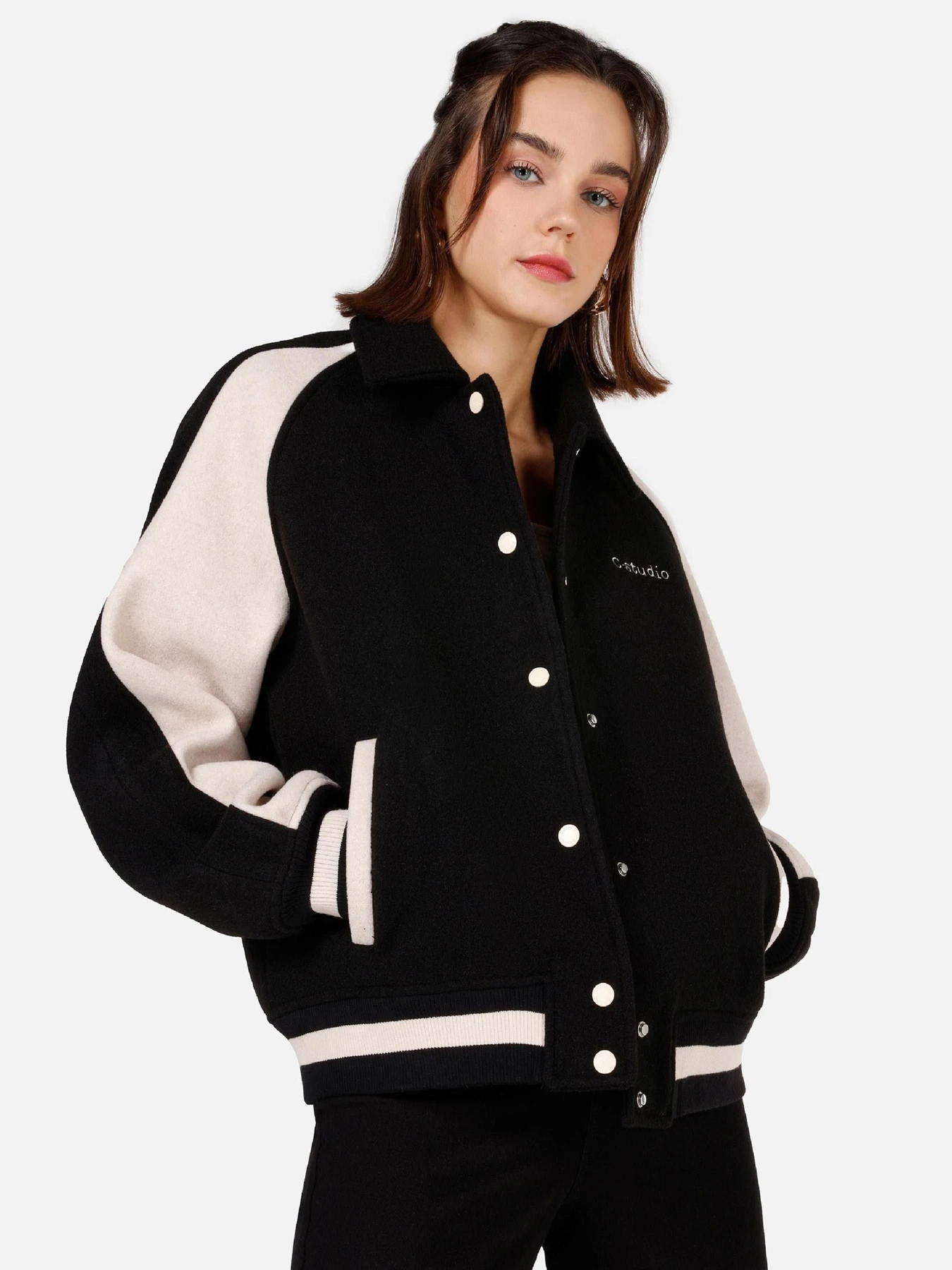 Куртки и дубленки Colin’s модель CL1070954_Q1.V1_BLK Фото