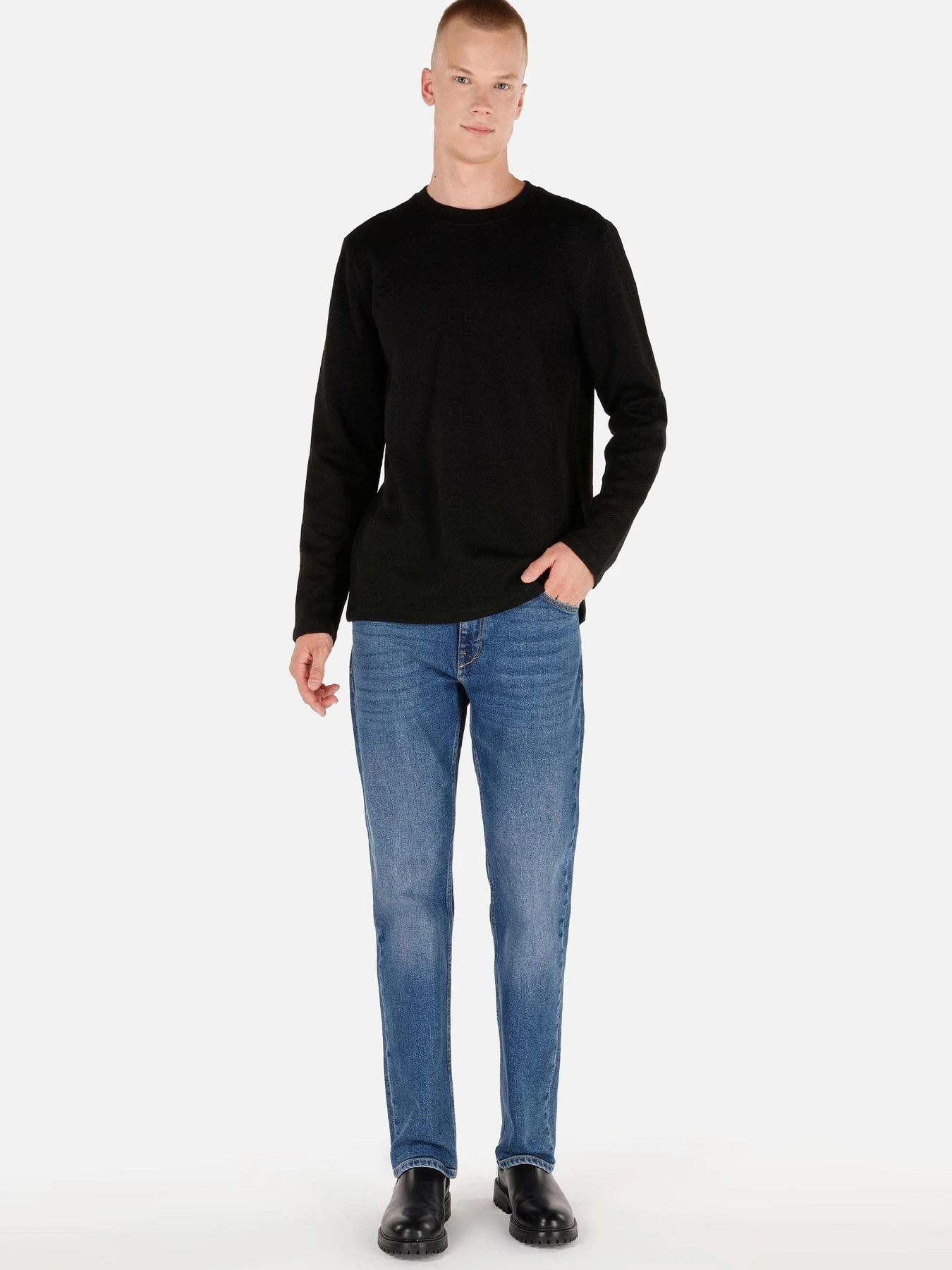Худи и свитшоты Colin’s модель CL1070119_Q1.V1_BLK Фото