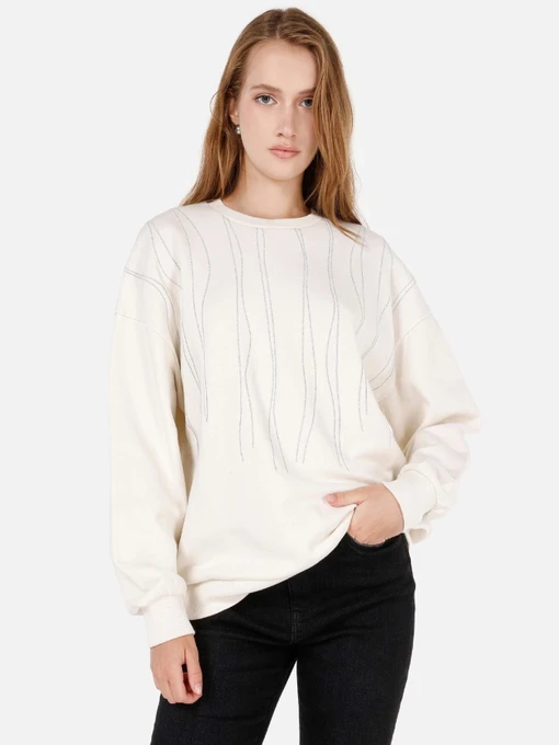 Худи и свитшоты Colin’s модель CL1070447_Q1.V1_ECR Фото