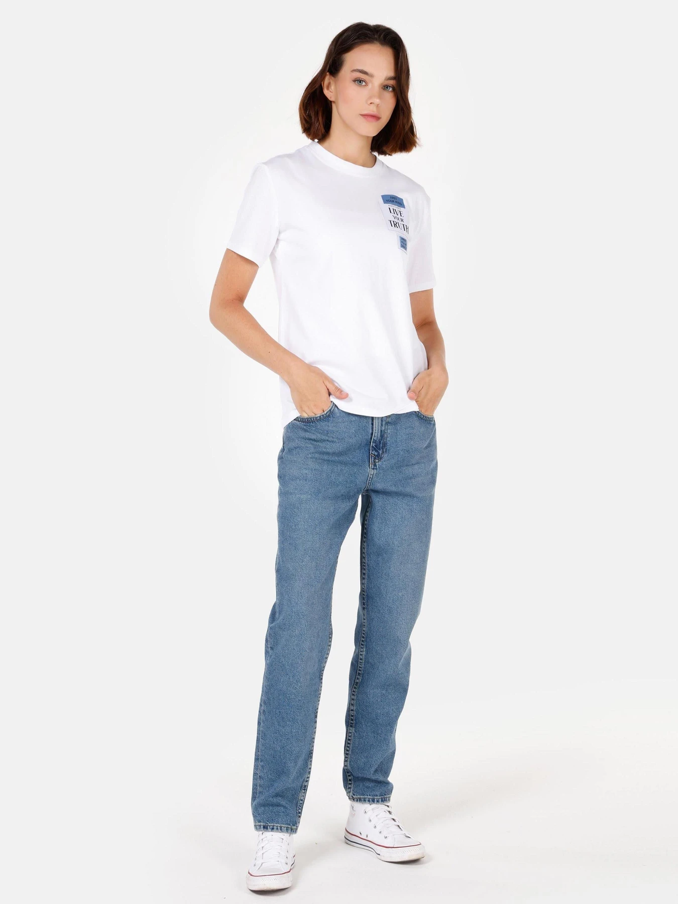 Футболки и поло Colin’s модель CL1072743_Q1.V1_WHT Фото