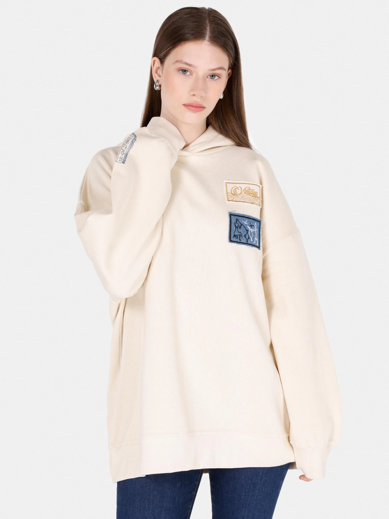 Худи и свитшоты Colin’s модель CL1071962_Q1.V1_ECR Фото