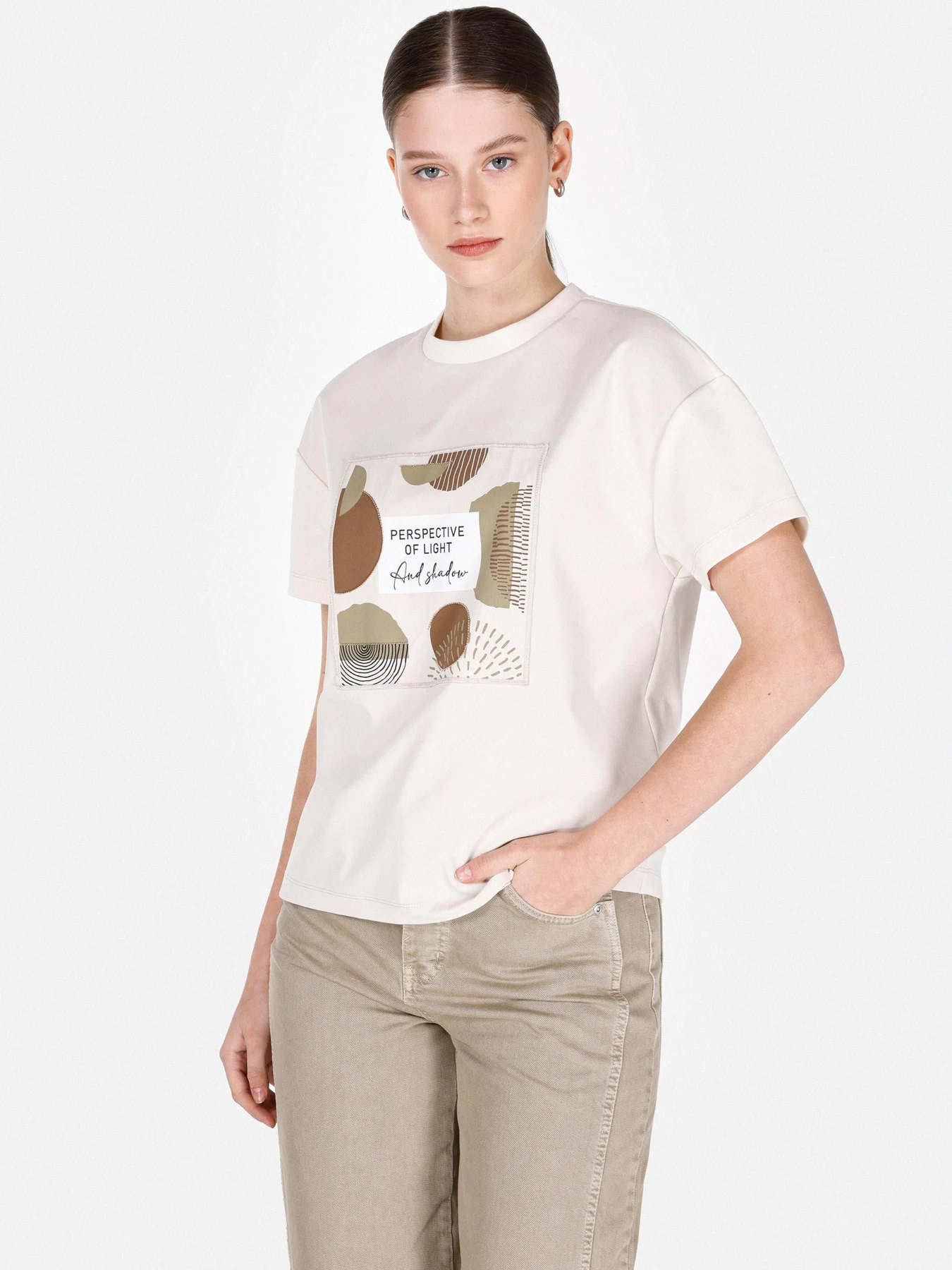 Футболки и поло Colin’s модель CL1073976_Q1.V1_ECR Фото