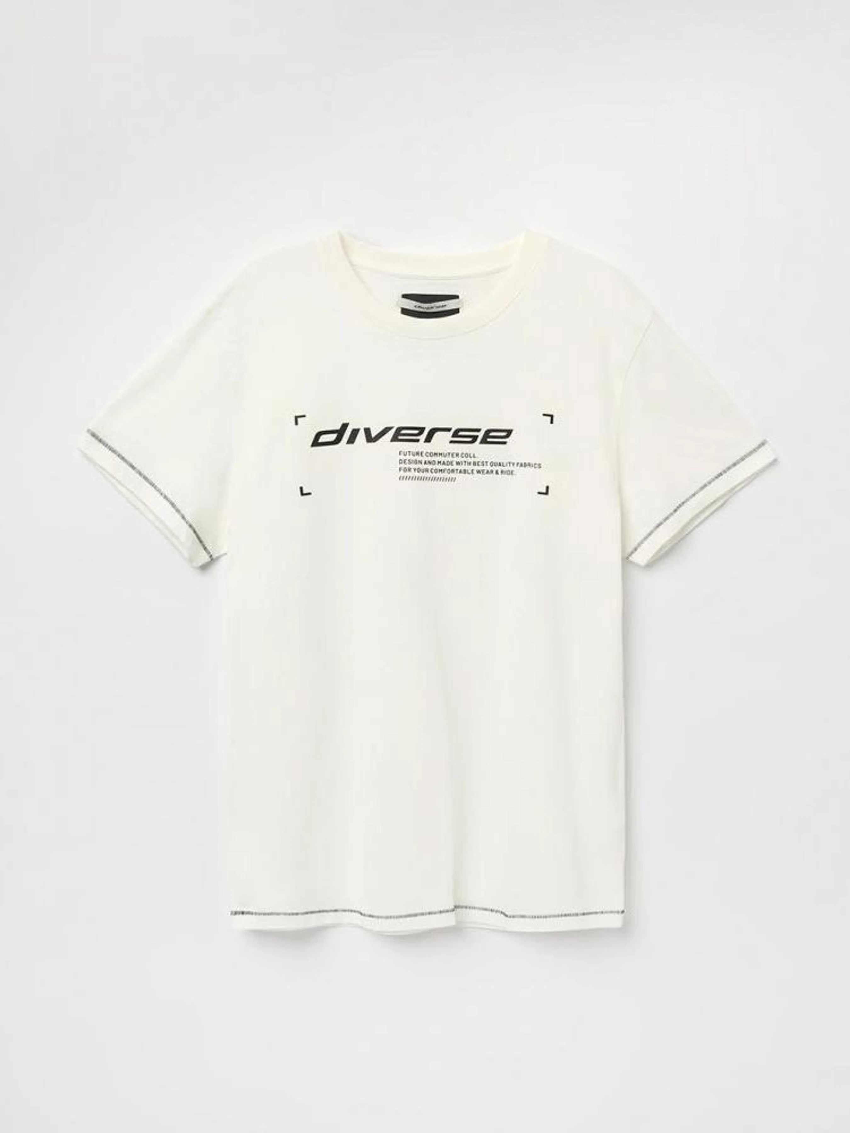Бавовняна Чоловіча Футболка DIVERSE Sys Logo