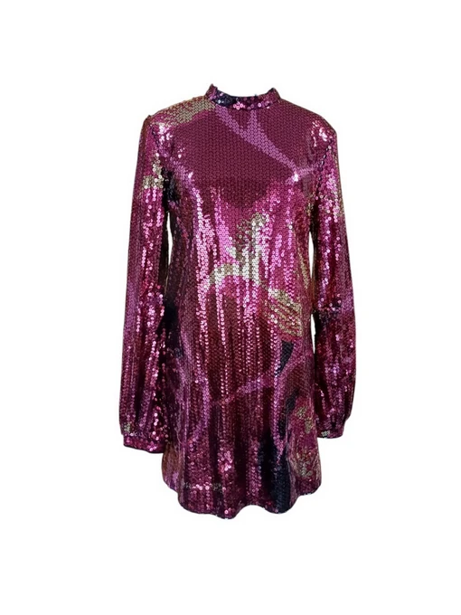 Платья H&M модель 6282022abr_Малиновый Фото