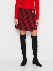 Юбки H&M модель 1102583arl_Черно-красный Фото