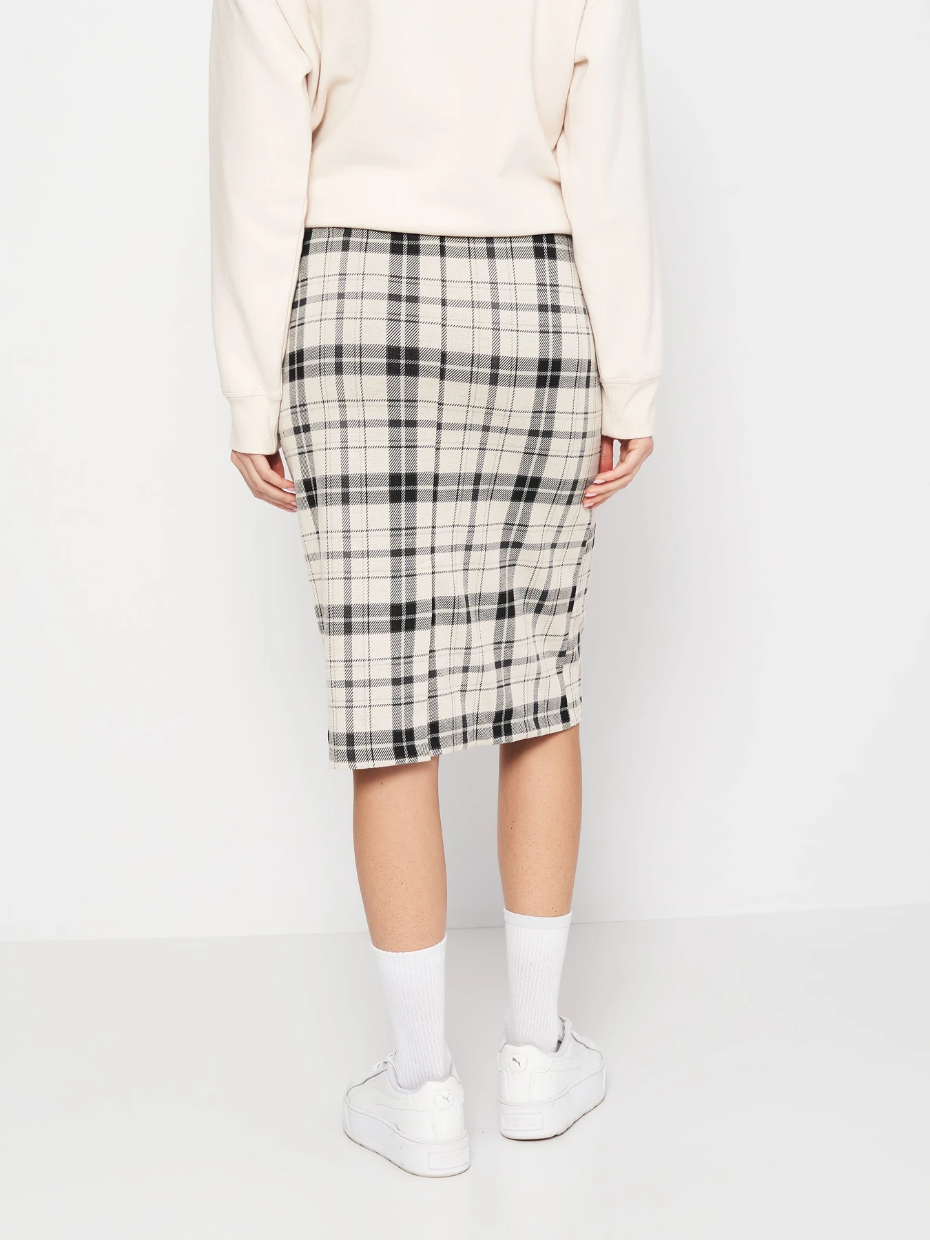Юбки H&M модель 8659732arl_Черно-белый Фото