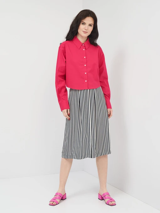 Юбки H&M модель 4477690log_бело-синий Фото