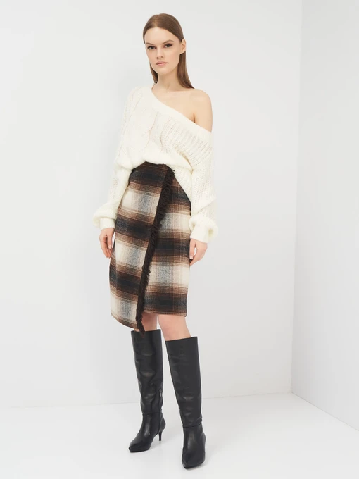 Юбки H&M модель 8190250abr_Бежевый Фото