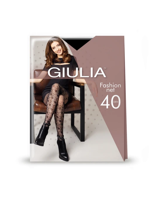 Giulia Fashion net 40 колір чорний фото 3