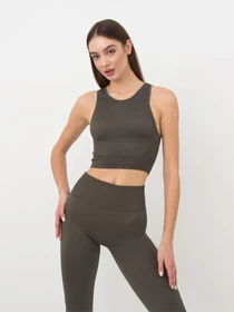 Футболки і поло Giulia Halter Top Rib модель UP-00000901 Футболки і поло Giulia Halter Top Rib модель UP-00000901 Фото