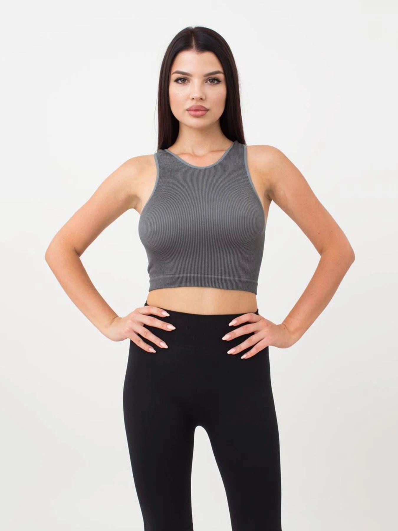 Футболки і поло Giulia Halter Top Rib модель UP-00000901 Футболки і поло Giulia Halter Top Rib модель UP-00000901 Фото