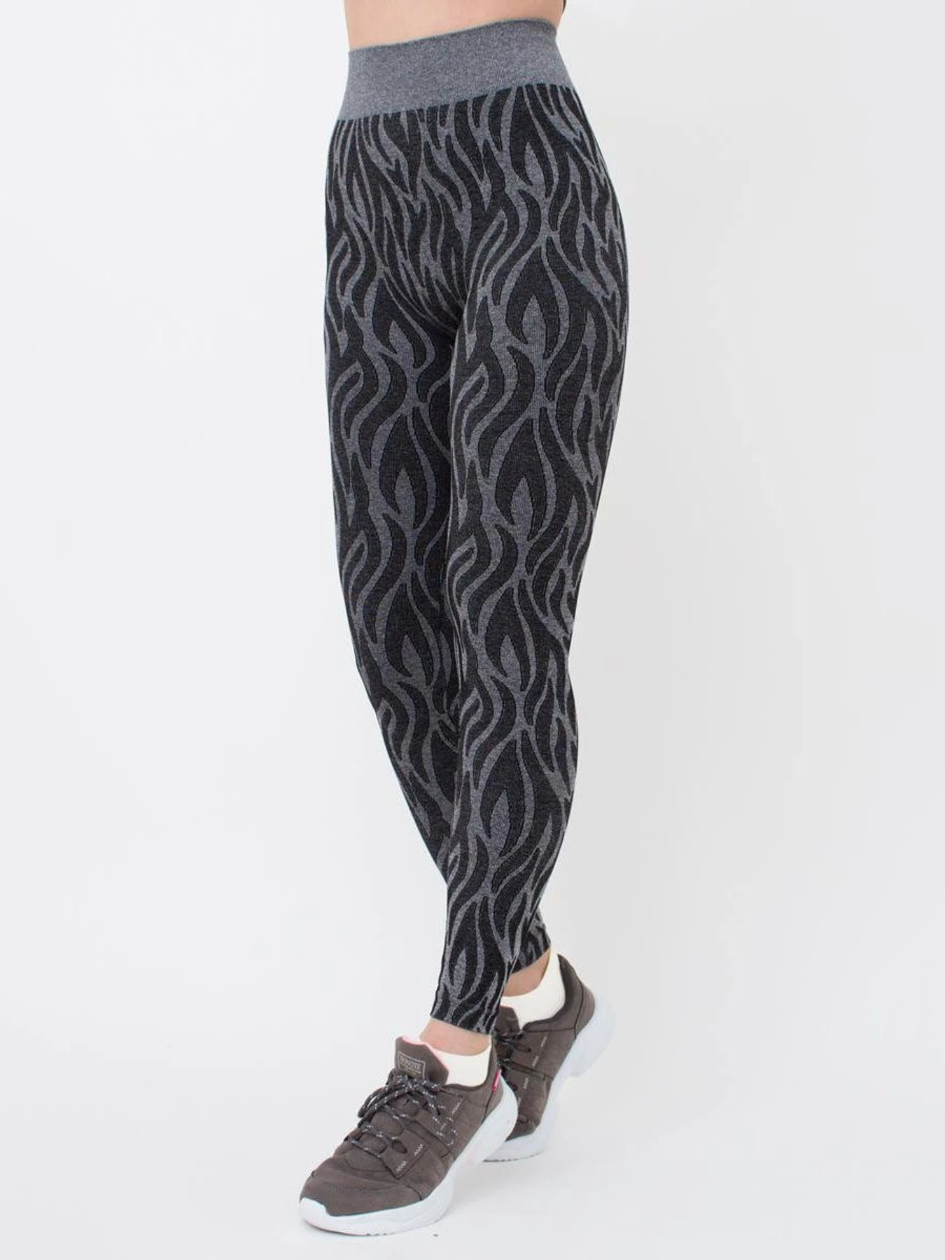 Брюки Giulia Leggings Animal Melang 01 модель UP-00001313 Брюки Giulia Leggings Animal Melang 01 модель UP-00001313 Фото