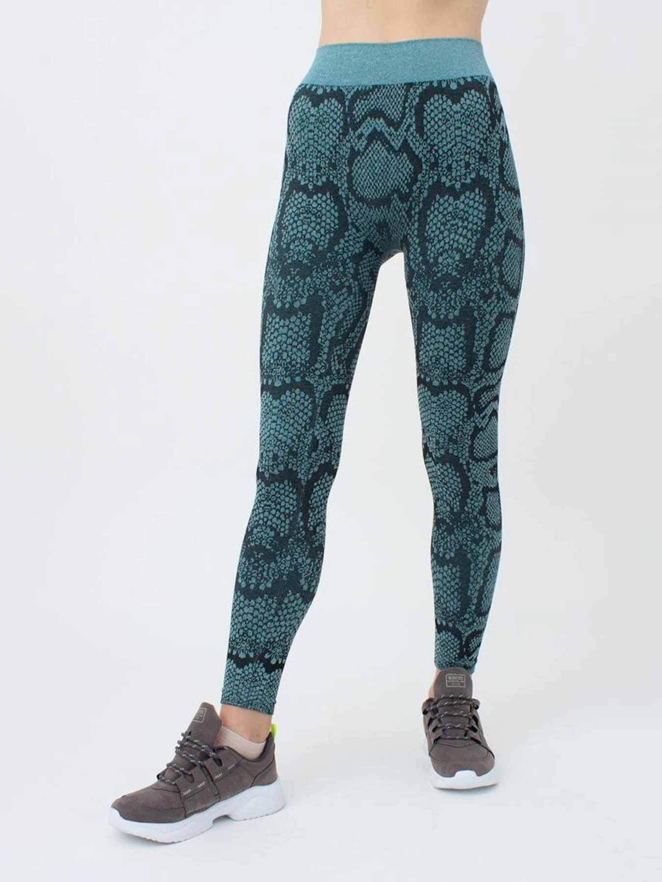 Брюки Giulia Leggings Animal Melang 02 модель UP-00001316 Брюки Giulia Leggings Animal Melang 02 модель UP-00001316 Фото