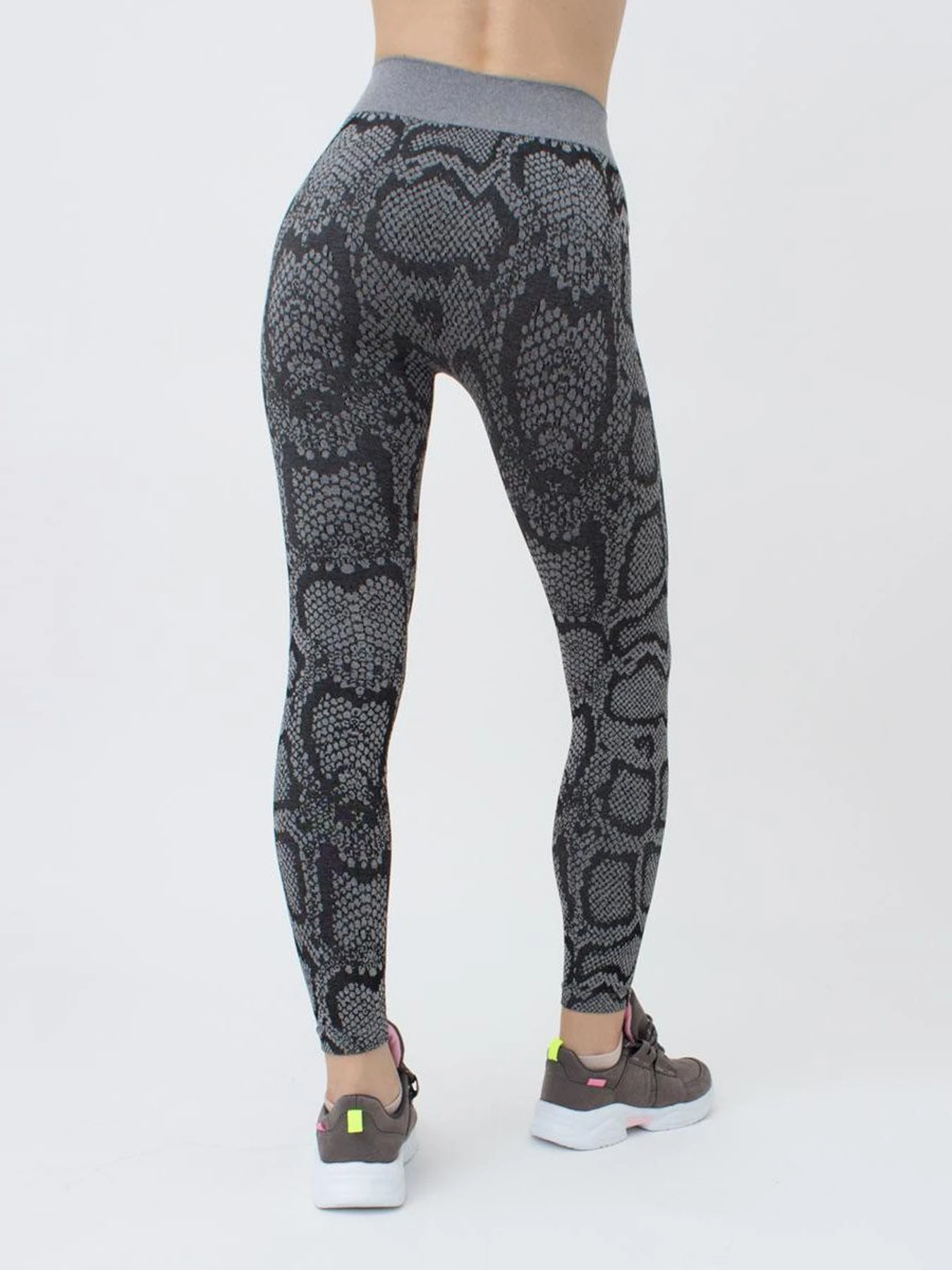 Брюки Giulia Leggings Animal Melang 02 модель UP-00001316 Брюки Giulia Leggings Animal Melang 02 модель UP-00001316 Фото