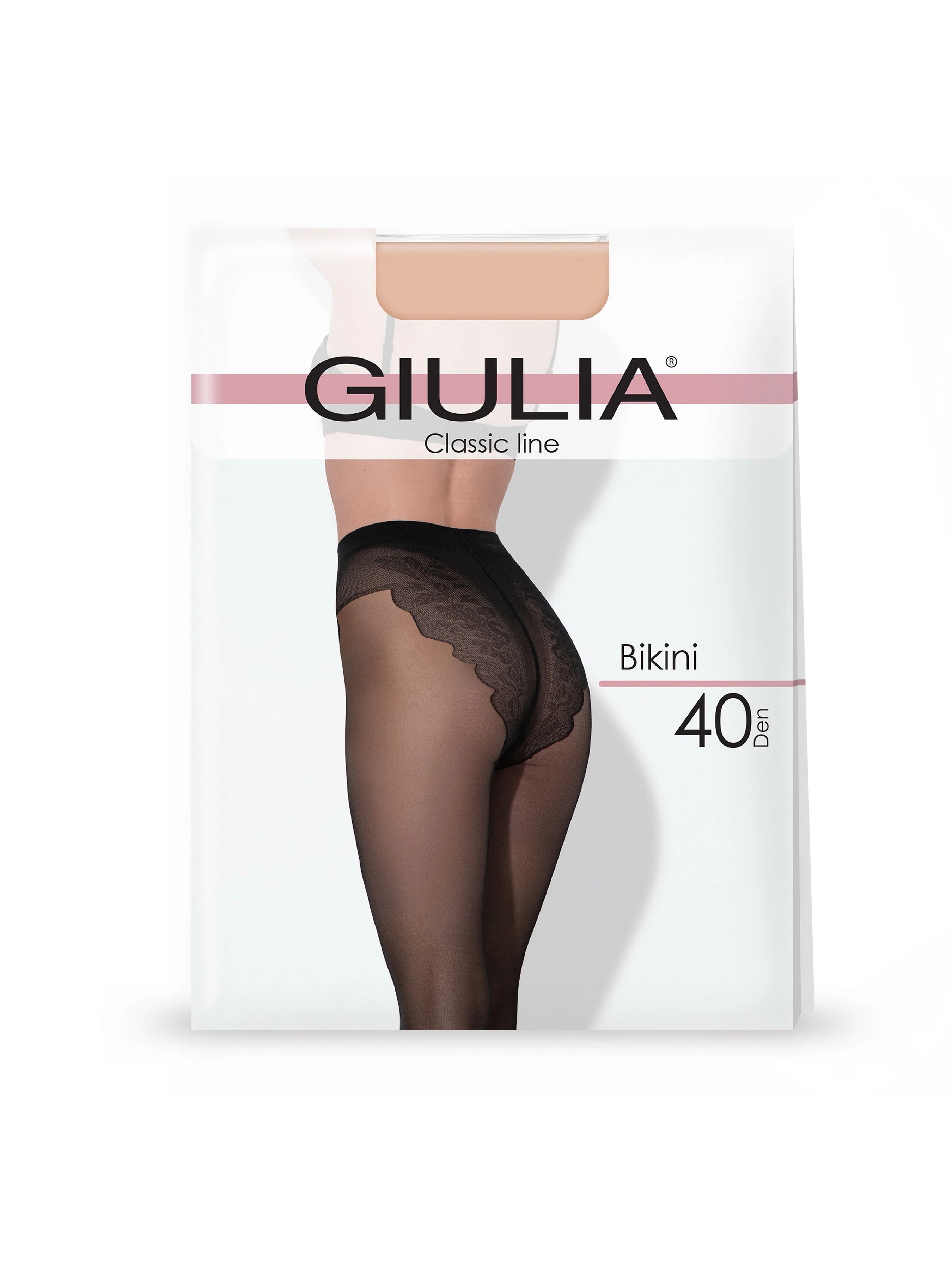 Giulia bikini 40 Колготи колір бежевий фото 3