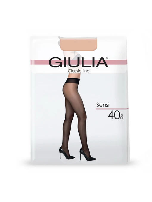 Giulia sensi vita bassa 40 Колготи колір бежевий фото 3