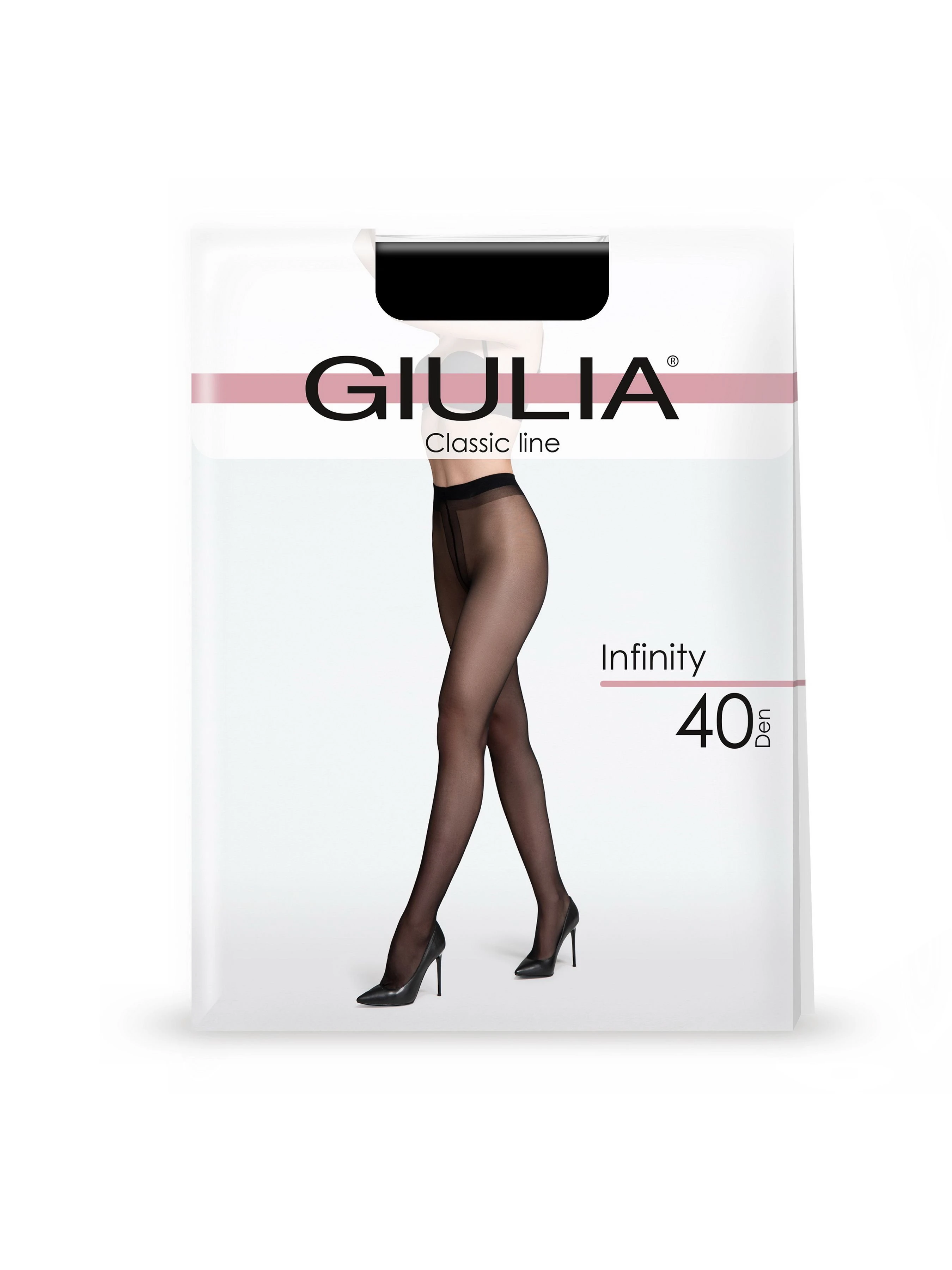 Giulia infinity 40 Колготи колір чорний фото 3