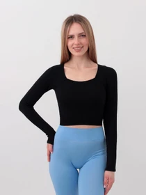 Футболки и поло Giulia Crop Top Rib модель UP-00001982 Фото