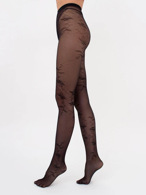 Колготы Giulia Mesh Floral 40 (5) модель UP-00002721 Фото